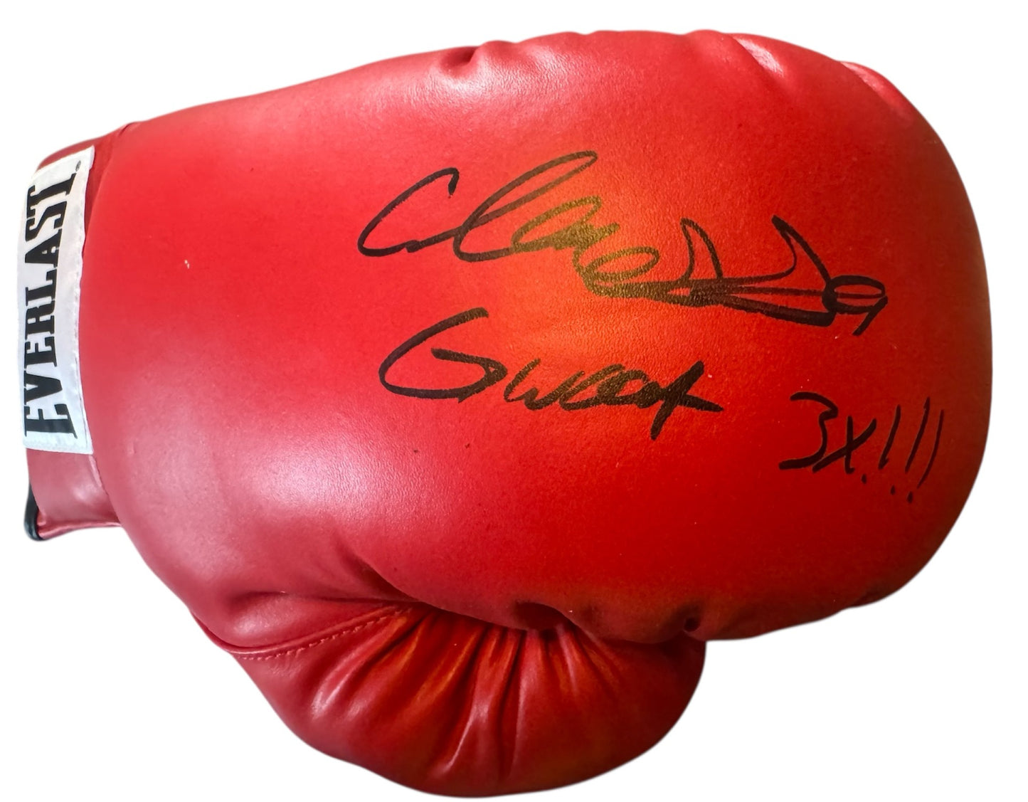Claressa Shields Autographed Signed Boxing Glove Gold Medalist Gwoat COA