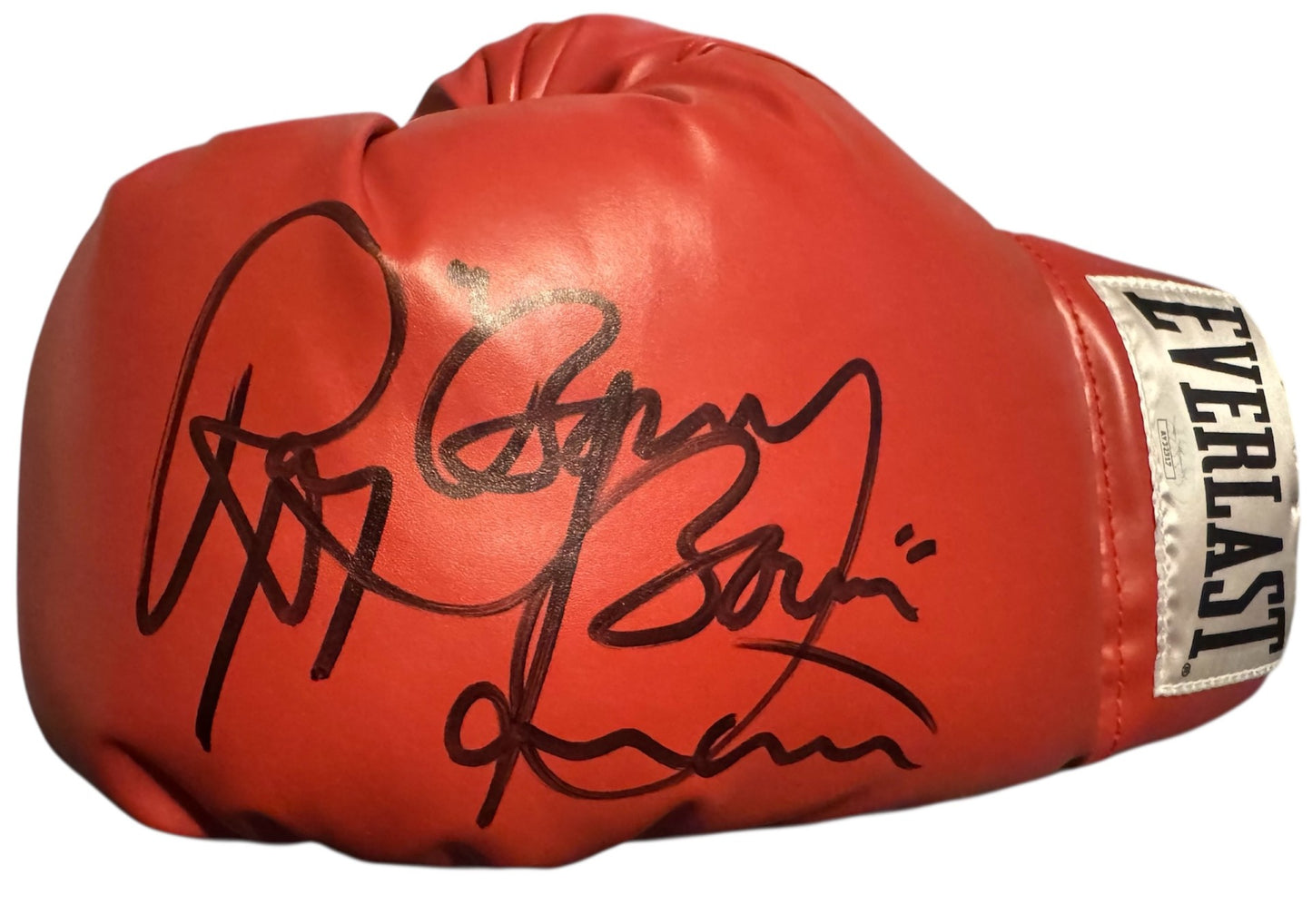 Ray Mancini signed autographed Boom Boom inscribed everlast Boxing Glove COA. (Copy)
